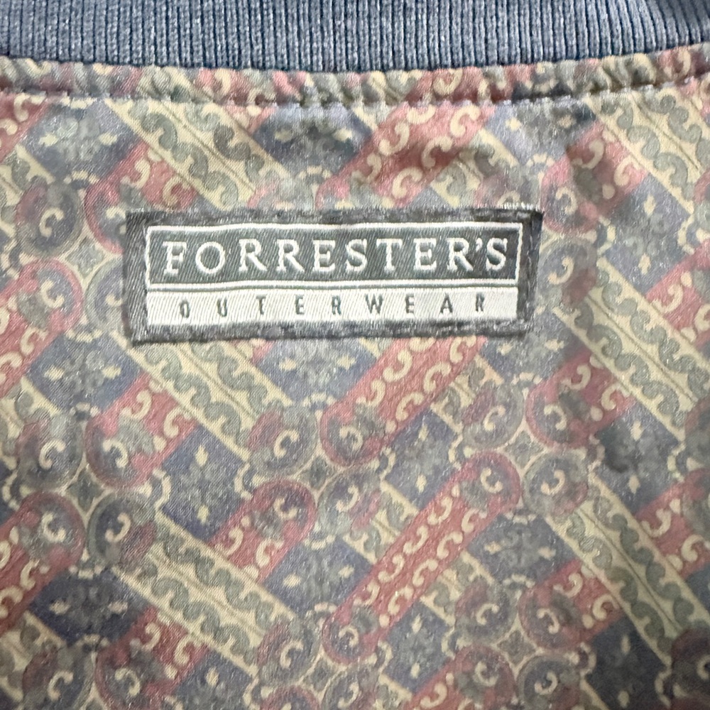Forrester's Women's Pullover Jacket Golf Medium 1990s Vtg - Picture 7 of 8